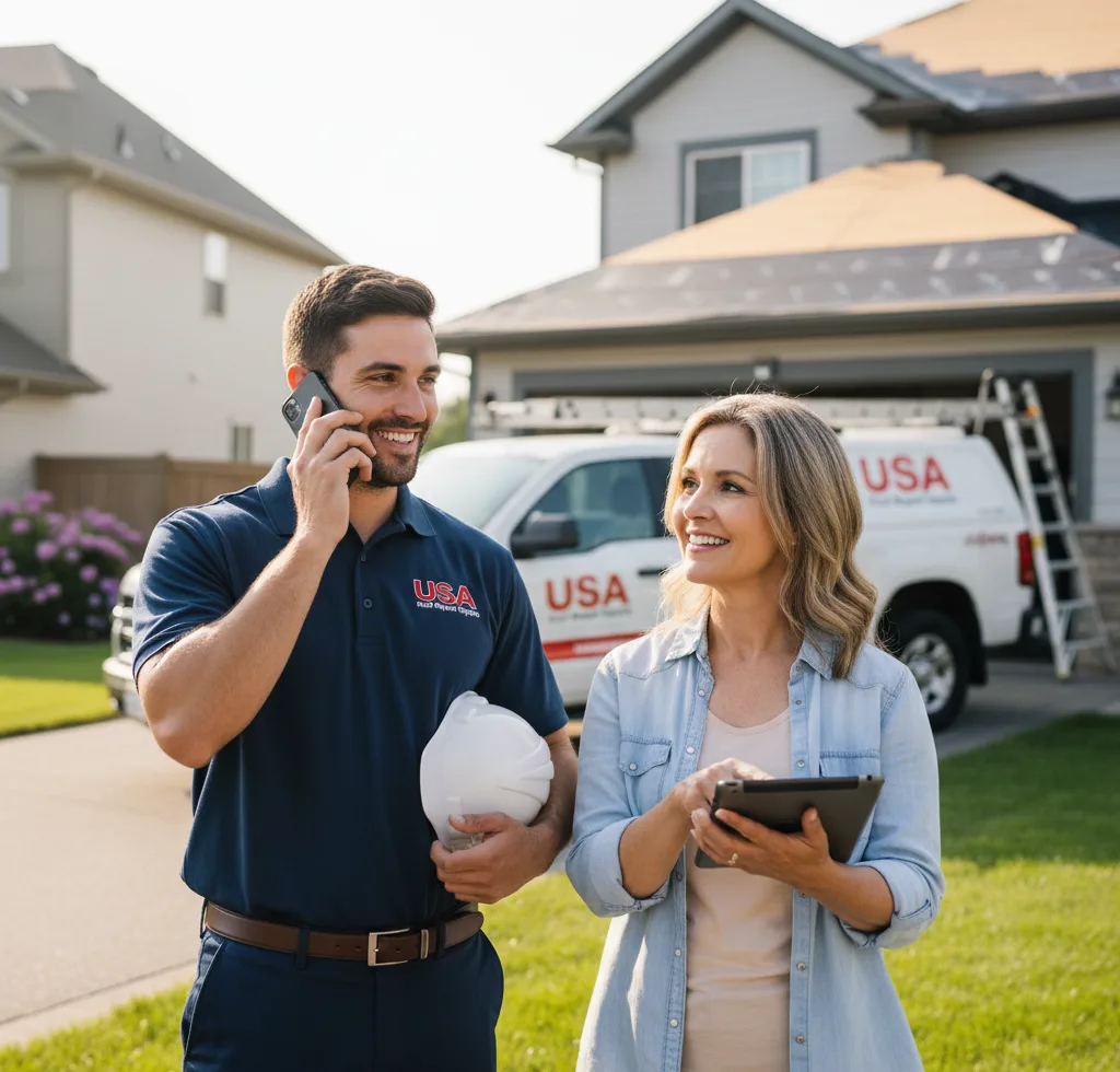 USA Roof Repair Experts customer support in Kansas City